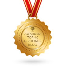 Feedspot Alzheimer blogs directory badge