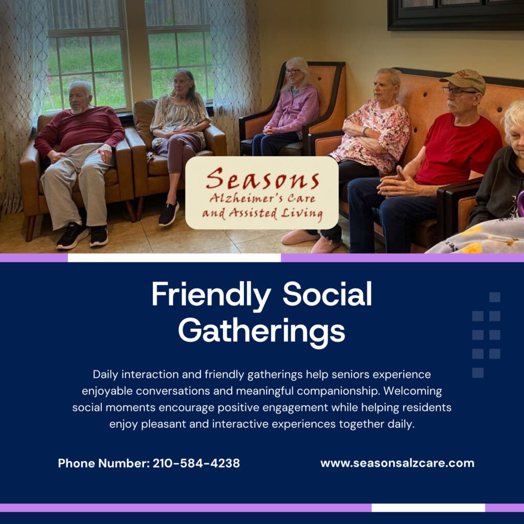 Friendly interaction and social engagement help create enjoyable experiences for seniors every day. 🤝🌿💖 Shared conversations and group activities encourage welcoming moments throughout the…