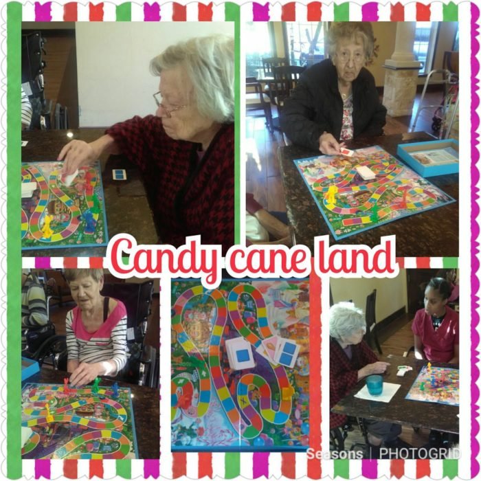playing candy cane land