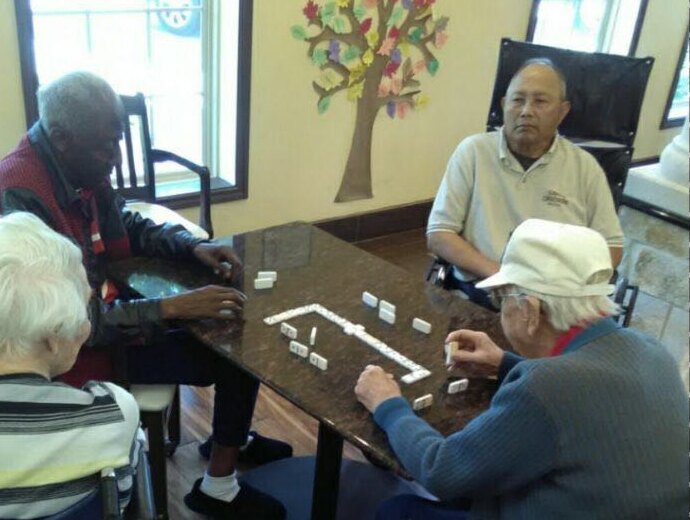 Good company and friendly rivalries at the table.