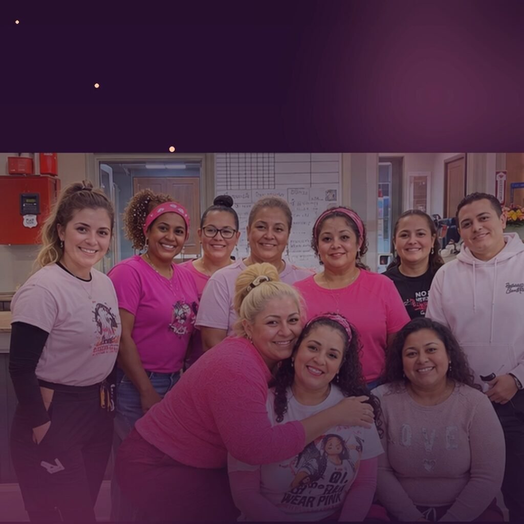 💗 PINK IS OUR COLOR. HOPE IS OUR POWER! 🎀✨ A splash of pink. 🌸 A room full of smiles. 😍 A team with…