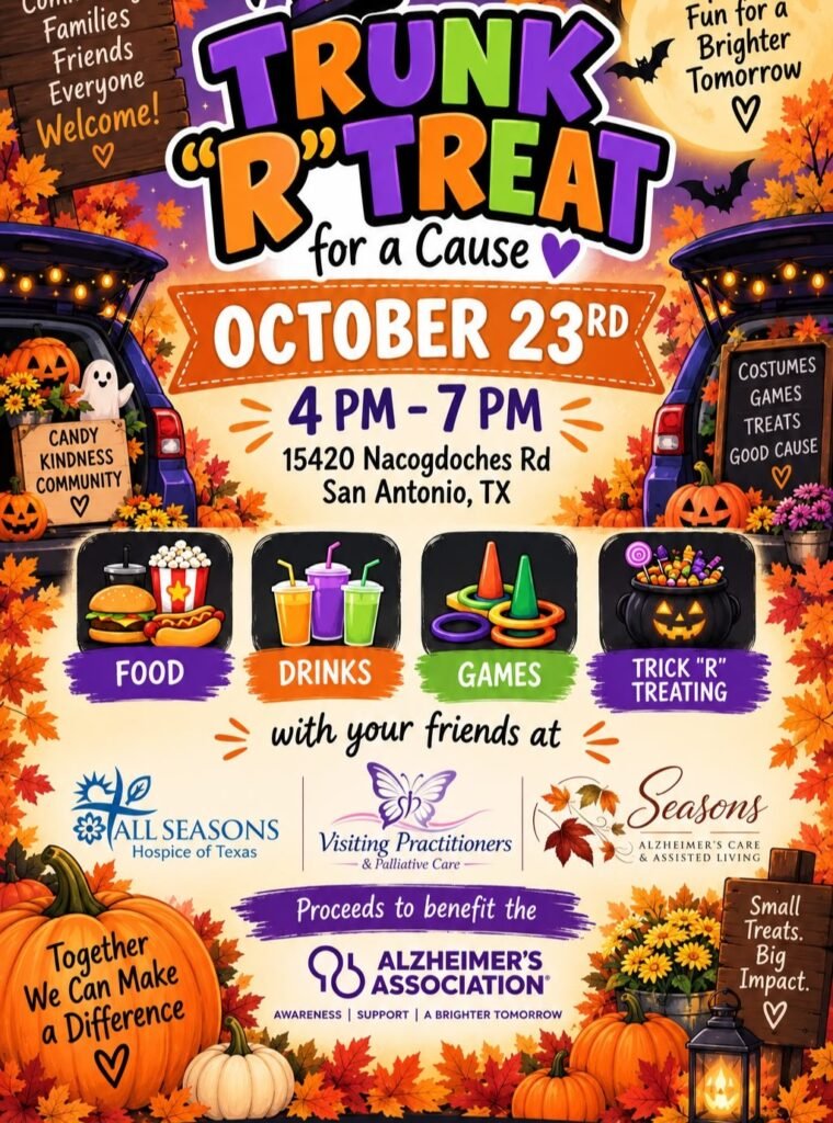 🎃👻 **HEY, SAN ANTONIO! SOMETHING BOO-TIFUL IS COMING!** 💜🍬 A little spooky. A lot of smiles. And a whole lot of heart! 🧡✨ Get…